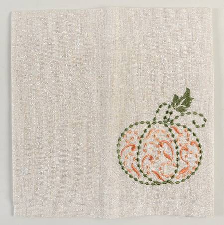 French Perle White Cloth Napkin