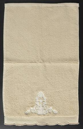 French Perle White Fingertip Towel-Cloth