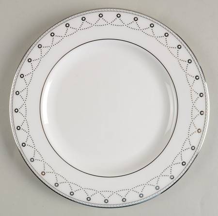 Iced Pirouette Salad Plate