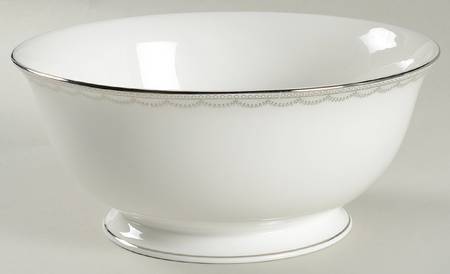 Iced Pirouette 8" Round Serving Bowl