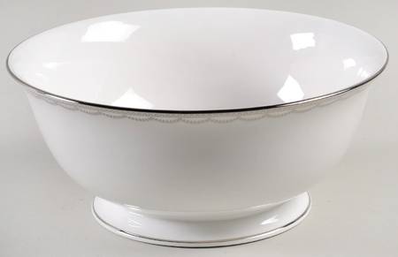 Iced Pirouette 8" Round Serving Bowl
