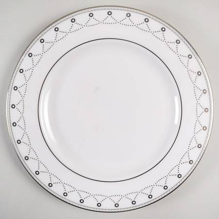 Iced Pirouette Salad Plate