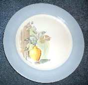 Etruscan (Dustitone Blue) Dinner Plate