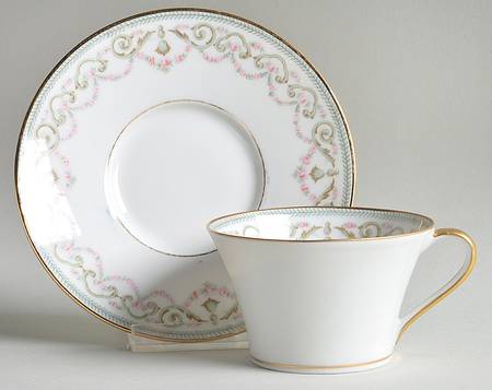 Regency Flat Cup & Saucer Set