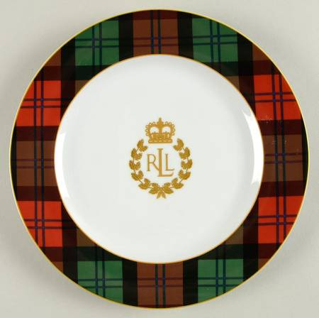 Knockhill Tartan Luncheon Plate