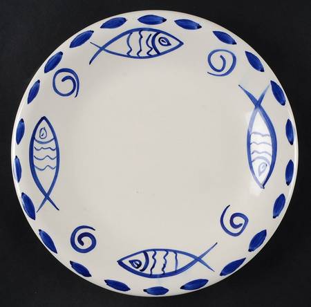 Pescada Salad Plate by Living Art