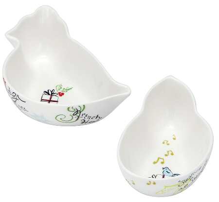 12 Days of Christmas Figural All Purpose Bowl