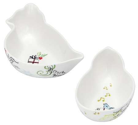 12 Days of Christmas Figural All Purpose Bowl
