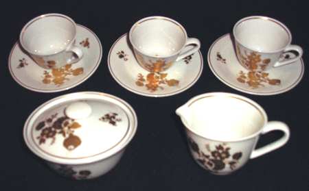 LAG32 Flat Demitasse Cup & Saucer Set