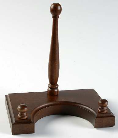 25th Anniversary Wood Stand for Salad Plate