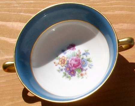Stradivarius Blue (Smooth) Saucer for Cream Soup Bowl