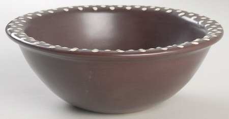 Dots on Rim (Sand on Raisin) 7" Chili Bowl