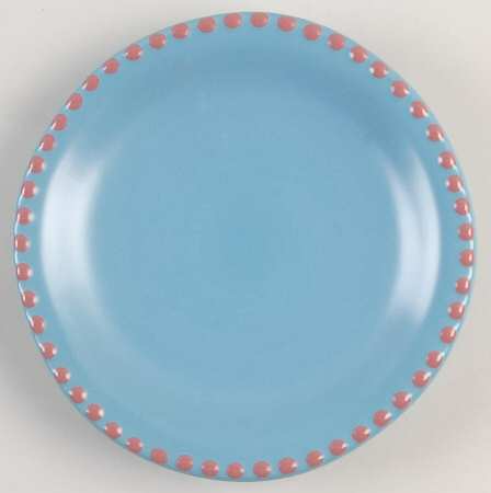 Dots on Rim (Raspberry on Azure) by Luna Garcia