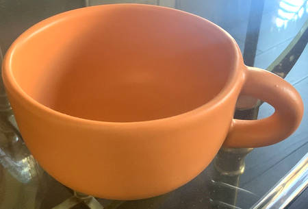 Cantaloupe Latte Cup