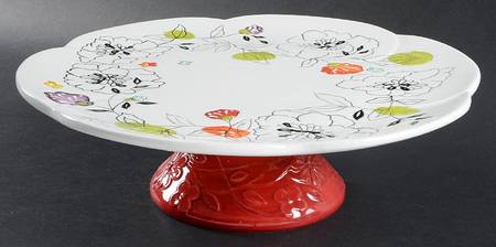 Samantha 11" Diameter Pedestal Cake Stand