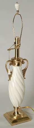 Renaissance 31" Electric Lamp No Shade