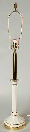 Athenian Column 34" Electric Lamp No Shade