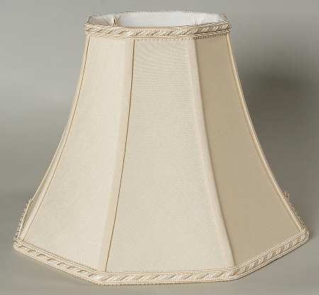 White Linen Shade for 31" Electric Lamp