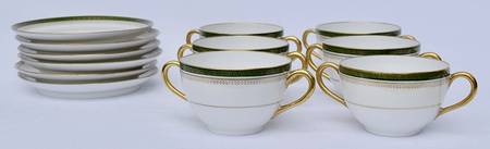 LIM532 Flat Bouillon Cup & Saucer