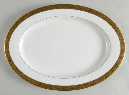 Avenue 15" Oval Serving Platter