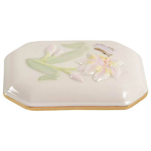 Tiger Lily Box Lid for Octagonal Box