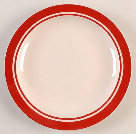 Trapper Stripe Salad Plate