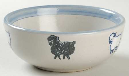 Flock of Sheep Child's Bowl