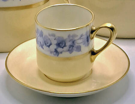 443 Flat Demitasse Cup & Saucer Set