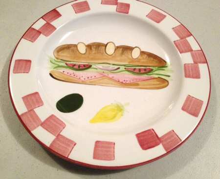 LGA111 Luncheon Plate