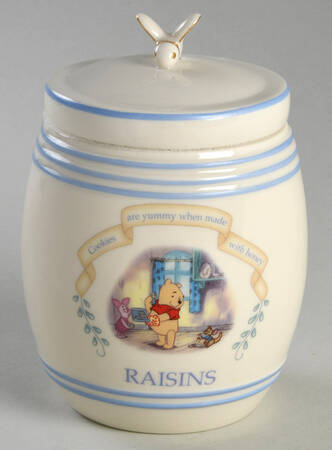 Pooh Pantry Raisins Canister & Lid