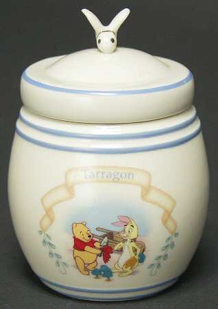 Pooh Pantry Spice Jar Set Individual Jar & Lid