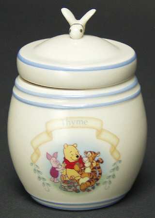 Pooh Pantry Spice Jar Set Individual Jar & Lid