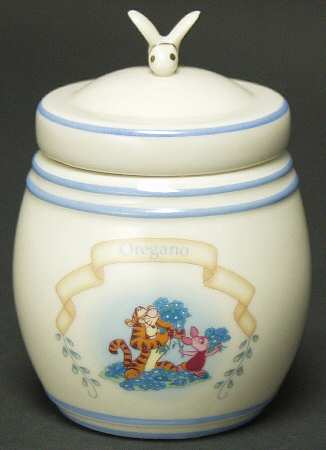 Pooh Pantry Spice Jar Set Individual Jar & Lid