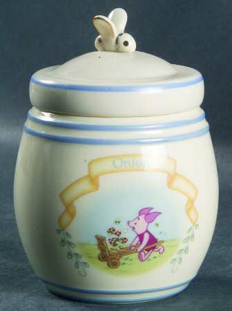 Pooh Pantry Spice Jar Set Individual Jar & Lid