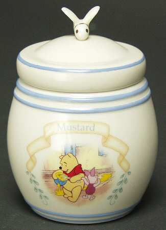 Pooh Pantry Spice Jar Set Individual Jar & Lid