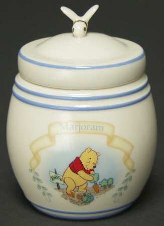 Pooh Pantry Spice Jar Set Individual Jar & Lid