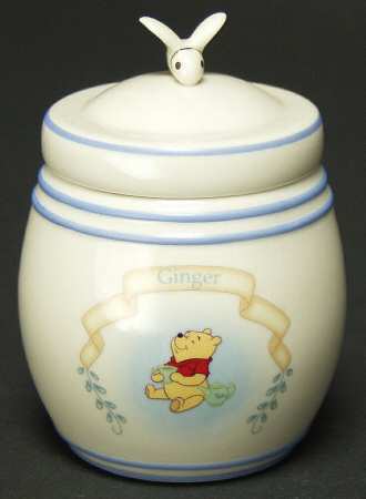 Pooh Pantry Spice Jar Set Individual Jar & Lid