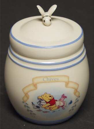Pooh Pantry Spice Jar Set Individual Jar & Lid