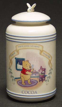Pooh Pantry Cocoa Canister & Lid