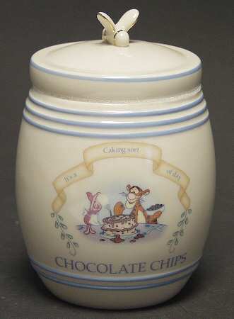 Pooh Pantry Chocolate Chips Canister & Lid