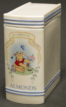 Pooh Pantry Almonds Canister & Lid