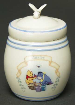 Pooh Pantry Spice Jar Set Individual Jar & Lid