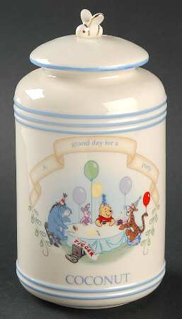 Pooh Pantry Coconut Canister & Lid