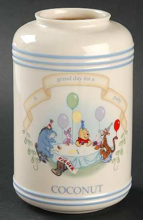 Pooh Pantry Coconut Canister No Lid