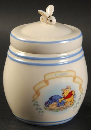 Pooh Pantry Spice Jar Set Individual Jar & Lid