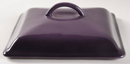 Cassis Ceramic Lid for 2.5 Quart Square Casserole