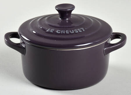 Cassis 8 Oz Mini Round Cocotte & Lid