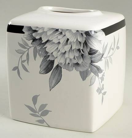 Moonlit Garden Square Tissue Box Cover