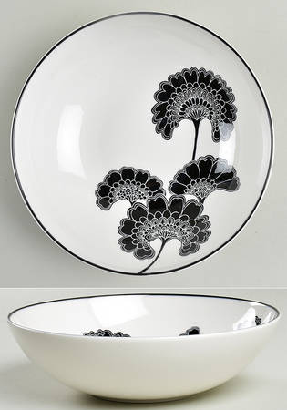 Japanese Floral 9" Soup/Pasta Bowl