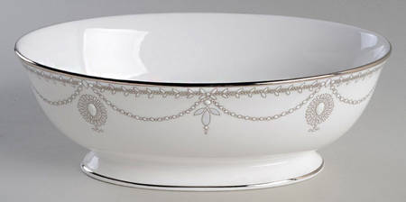 Empire Pearl 9" Oval Vegetable Bowl